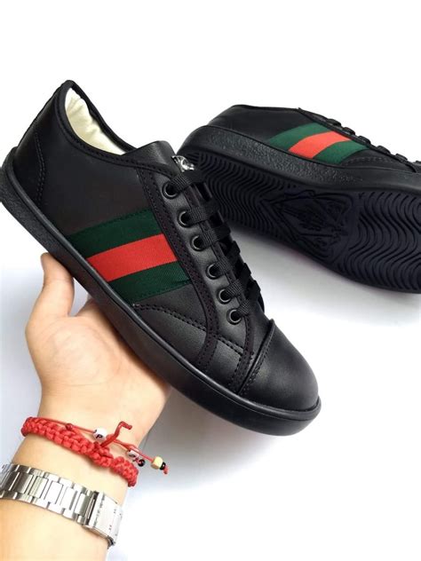 gucci tenis negros